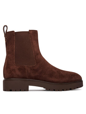 LAUREN RALPH LAUREN Klassische Stiefeletten LAUREN RALPH LAUREN Allyson Suede Bootie 802974477004 Braun