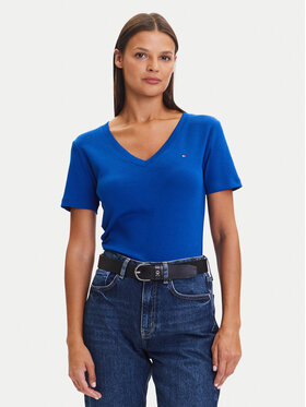 Tommy Hilfiger Tommy Hilfiger Camiseta New Cody WW0WW40584 Azul Slim Fit