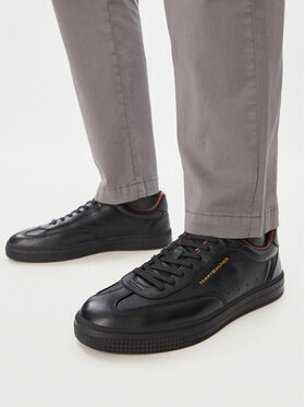 Tommy Hilfiger Zapatillas Tommy Hilfiger Th Lo Lux Lth Sneaker FM0FM05996 Negro