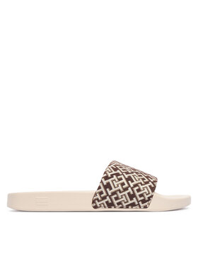 Tommy Hilfiger Ciabatte Tommy Hilfiger Monogram Pool Slide FW0FW09423 Marrone