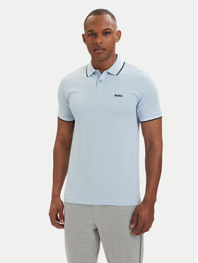 BOSS BOSS Polo Paul 50506193 Azul claro Slim Fit