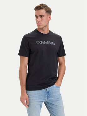 Calvin Klein Calvin Klein Camiseta 30s Logo Graphic LV04LH800G Negro Regular Fit