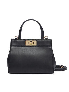 Tommy Hilfiger Kabelka Tommy Hilfiger Th Modern Mini Satchel AW0AW18726 Černá