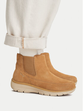 Skechers Sztyblety Skechers 169109/TAN Brązowy