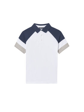 Mayoral Mayoral Polo 6165 Blanco Regular Fit