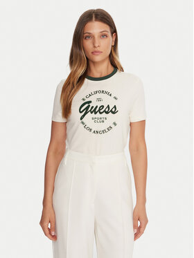 Guess Guess Camiseta V5BI03 J1314 Beis Slim Fit