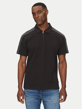 Calvin Klein Jeans Calvin Klein Jeans Polo Logo Tape J30J327240 Μαύρο Regular Fit