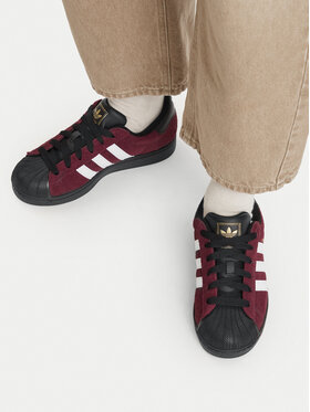 adidas Originals Tenisice adidas Originals Superstar II KJ4614 Tamnocrvena