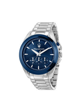 Maserati Годинник Maserati Traguardo Chronograph R8873612067 Срібний