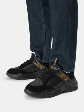 Versace Jeans Couture Снікерcи Versace Jeans Couture 80YA3SC2 Чорний