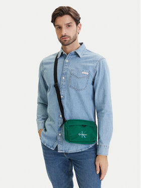 Calvin Klein Bandolera Calvin Klein Bold Camera Bag LV04D3117G Verde