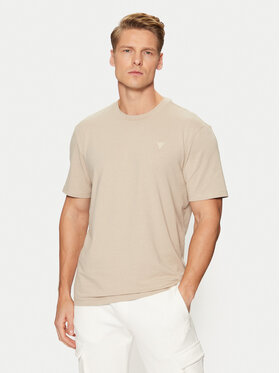 Guess Guess Majica Z2YI12 JR06K Bež Regular Fit