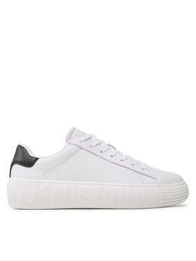 Tommy Jeans Sneakers Tommy Jeans Leather Outsole EM0EM01159 Bianco