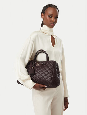 Guess Дамска чанта Guess Frances HWQG22 41060 Тъмнокафяв