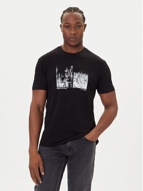 Armani Exchange Armani Exchange Camiseta XM001461 AF10358 MC305 Negro Regular Fit