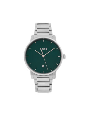 BOSS Hodinky BOSS Dean 1514134 Strieborná