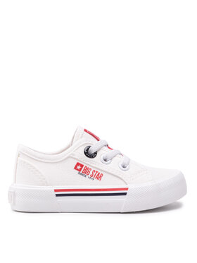 Big Star Shoes Гуменки Big Star Shoes JJ374165 Бял