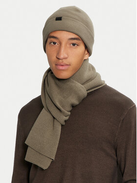 Jack & Jones Набір Шарф і Шапка Jack & Jones 12163827 Зелений