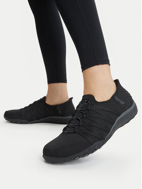 Skechers Sneakers Skechers Breathe Easy - Roll With Me 100593/BBK Negru