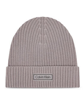 Calvin Klein Berretto Calvin Klein Patch Chunky LV04D8053G Grigio