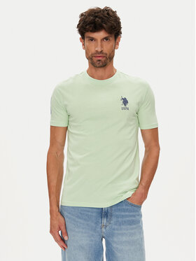 U.S. Polo Assn. U.S. Polo Assn. T-shirt MUP3311 Zelena Slim Fit