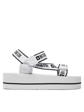 Big Star Shoes Sandały Big Star Shoes NN274A526 Biały