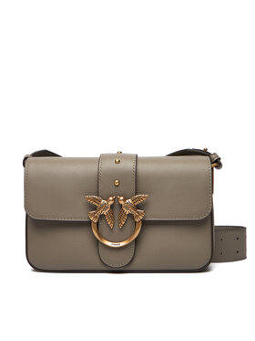 PINKO Kabelka PINKO Love One Mini Slouchy Fl Al 25-26 104340 A0QO Sivá