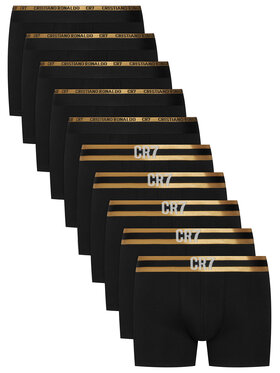 Cristiano Ronaldo CR7 Cristiano Ronaldo CR7 Conjunto de calzoncillos boxer 8120-49 Negro
