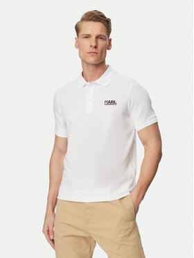 KARL LAGERFELD KARL LAGERFELD Polo 745780 500235 Blanco Regular Fit
