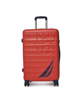 Nautica Среден куфар Nautica WB-NTC-KS-004-07-M Червен