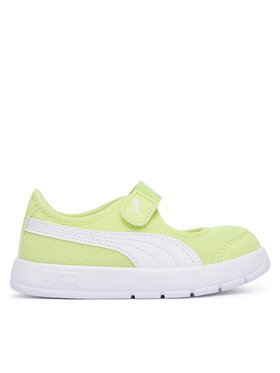 Puma Снікерcи Puma Courtflex v3 Lina V Inf 400579 Зелений