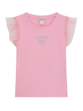 Guess Guess Футболка K6RI12 KCU20 Рожевий Regular Fit