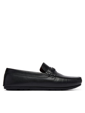 Tommy Hilfiger Mocassini Tommy Hilfiger Flag Lth Hardware Driver FM0FM06089 Nero