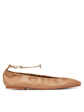 TWINSET Balerīnas TWINSET 251TCP150 Brūns