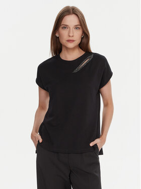 LOLA CASADEMUNT LOLA CASADEMUNT Camiseta LF2515024 Negro Regular Fit