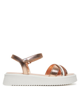 Tommy Hilfiger Sandali Tommy Hilfiger Sandal T4A2-33800-0569 M Oro rosa