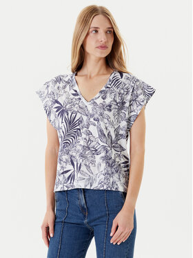 United Colors Of Benetton United Colors Of Benetton Футболка 3SEBD10AE Голубий Relaxed Fit