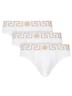 Versace Versace Komplet spodnjih hlač slip﻿ AU10327 Bela