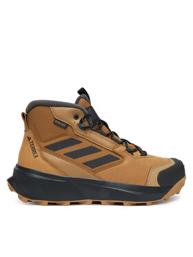 adidas Pārgājienu apavi adidas Terrex Winter Leather Mid Cut Rain.Rdy Cold JR5297 Brūns