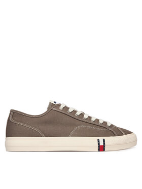 Tommy Jeans Πάνινα παπούτσια Tommy Jeans Archive Vulc Y2K EM0EM01674 Καφέ