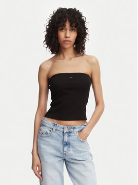 Tommy Jeans Tommy Jeans Top DW0DW22263 Negro Slim Fit