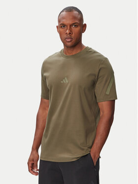 adidas adidas Camiseta Z.N.E. KF3802 Caqui Regular Fit