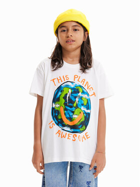 Desigual Desigual Футболка 23SBTK09 Кольоровий Regular Fit