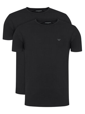 Emporio Armani Underwear Emporio Armani Underwear Póló szett EM000391 AF14132 MC005 Fekete Regular Fit