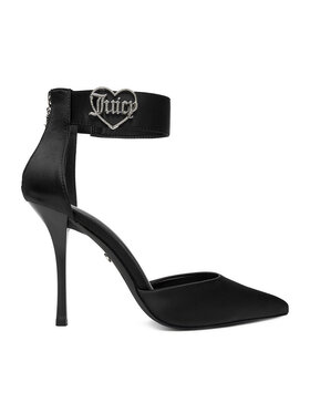 Juicy Couture Pantofi cu toc subțire Juicy Couture EO-LH24018-2A Negru