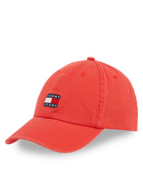 Tommy Jeans Gorra con visera Tommy Jeans Tjm Heritage Cap AM0AM12020 Rojo