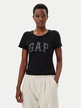 Gap Gap Футболка 729555-06 Чорний Regular Fit