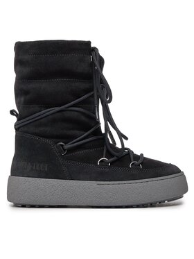 Moon Boot Čizme za snijeg Moon Boot Ltrack Suede 24501100003 Crna