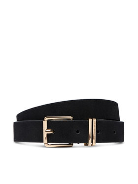 Tommy Hilfiger Pásek Tommy Hilfiger Th Square 2.5 Nb AW0AW19143 Černá