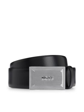 BOSS Pánsky opasok Boss 50496735 Čierna